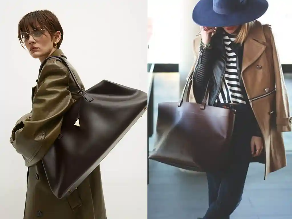 کیف بزرگ با چه مانتویی ست میشه؟ مانتوها و کت چرم