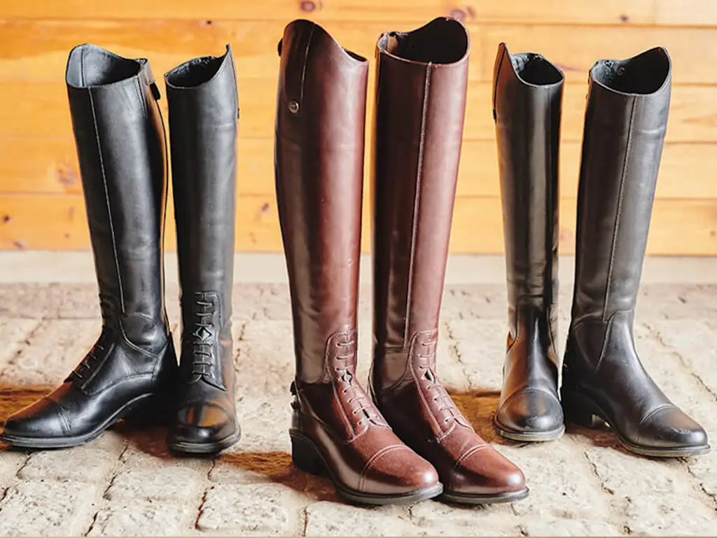 کفش مناسب استایل اولد مانی: چکمه های بلند ساده