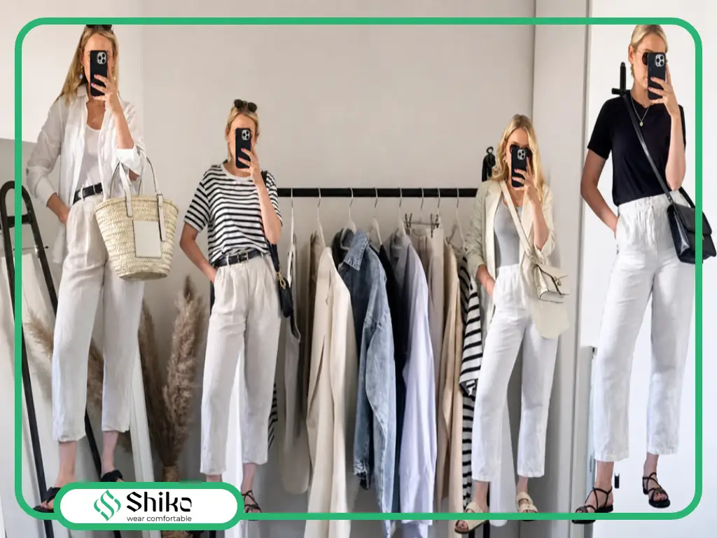 با شلوار لینن چه کفشی بپوشیم؟