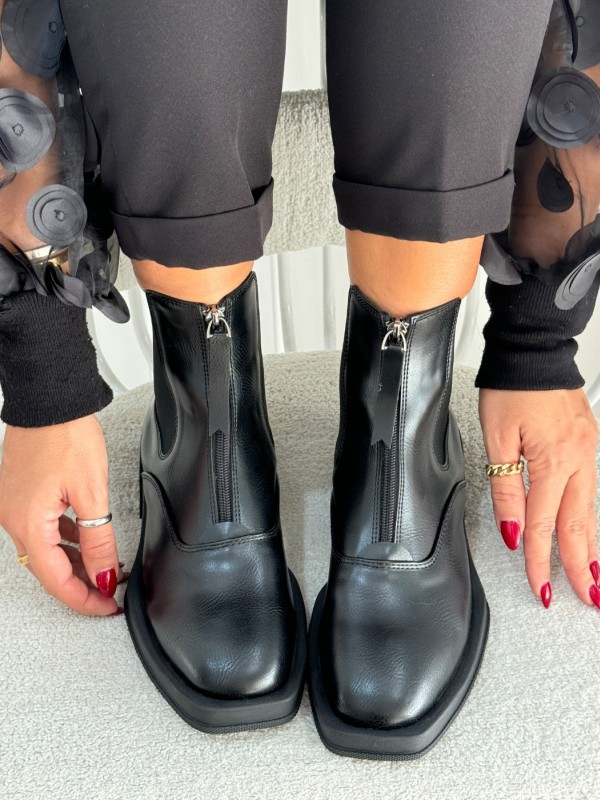 نیم بوت وسط زیپ چیرو2140