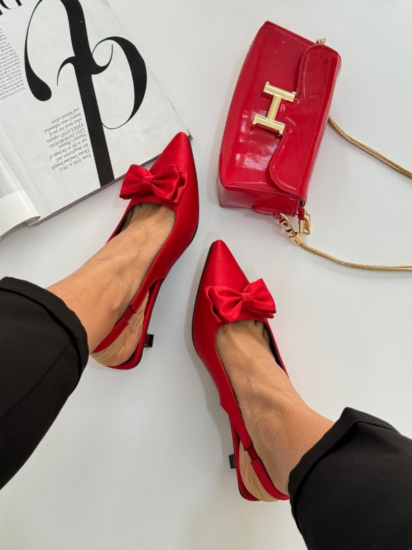 پاشنه ساتن پاپیون4003