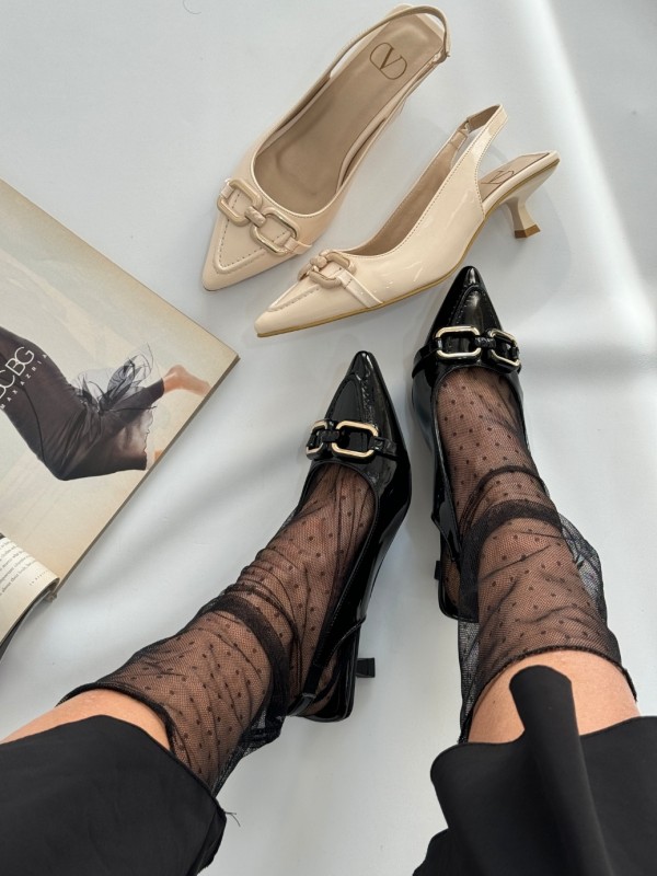 پاشنه ورنی یراق دار 4061