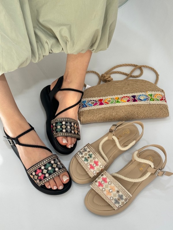 صندل سنتی گلدار 3208