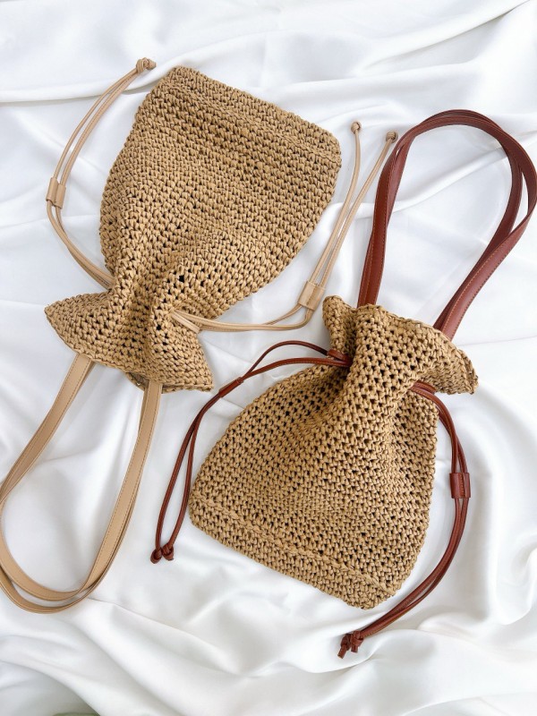 کیف  رافیا آویزدار کمربندی 53054