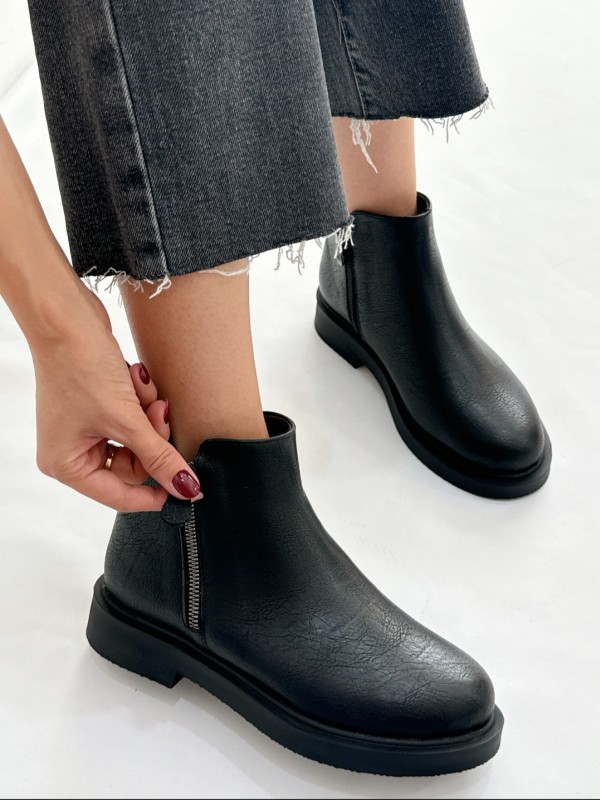 نیم بوت دوزیپ 4209