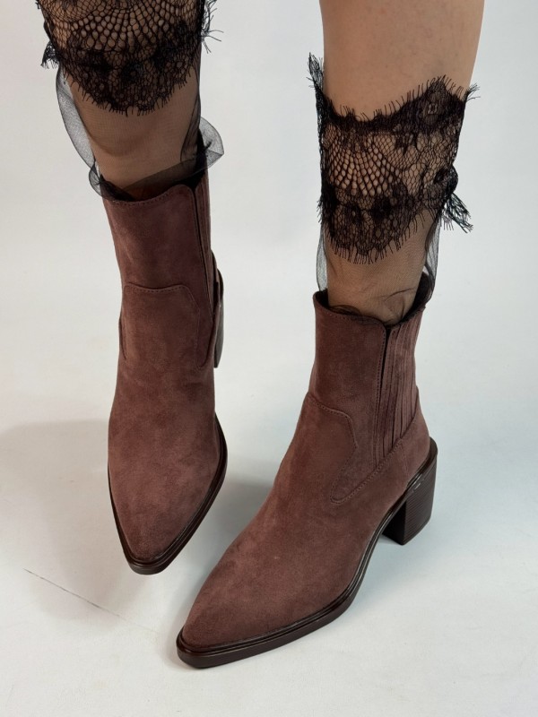 پاشنه نیم بوت سرخپوستی 4240