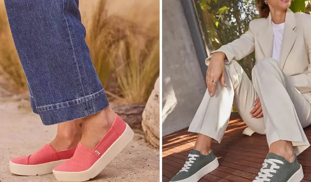 کتانی زنانه پلتفرم / لژدار: مناسب چه استایلی است؟