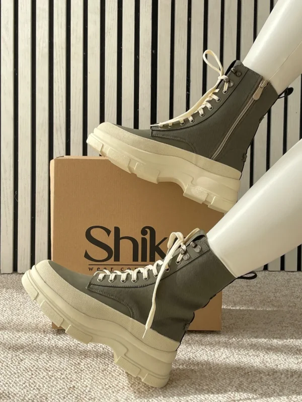 نیم بوت کتان 728