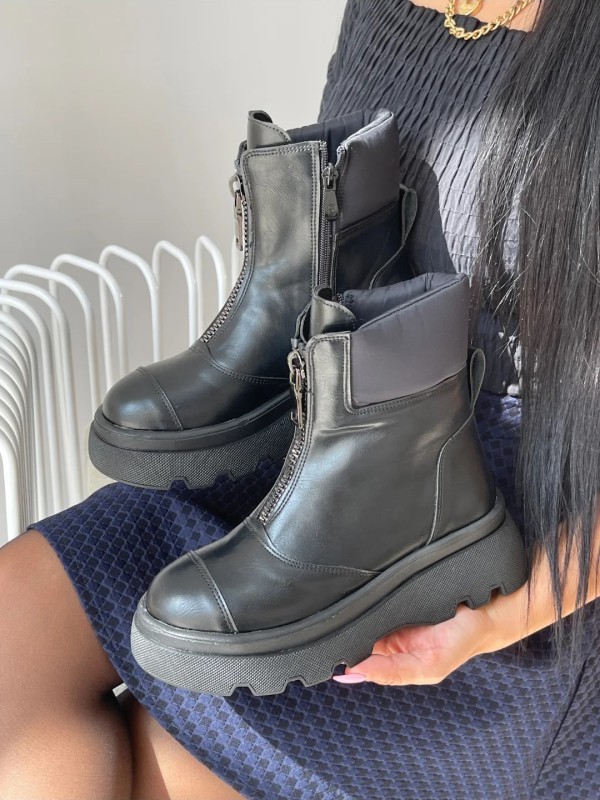 نیم بوت جلو زیپ 147