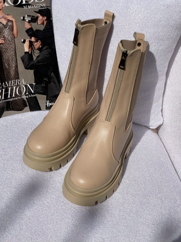 نیم بوت کبریتی وسط زیپ 1209