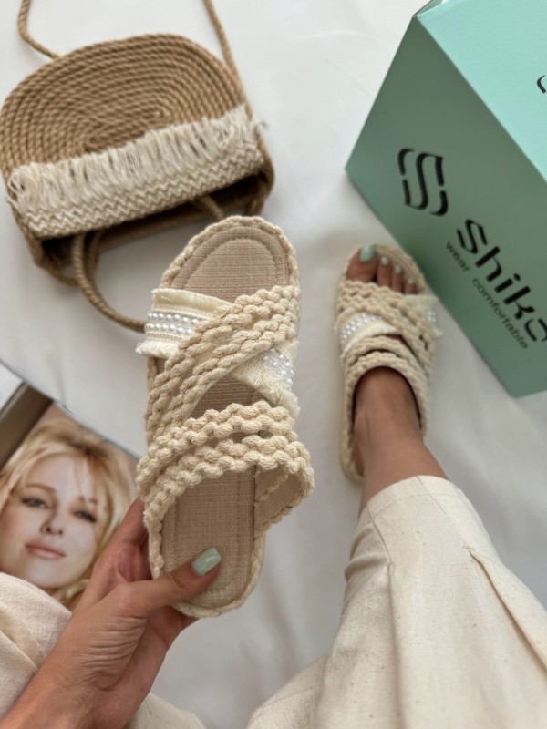 صندل دوبند مرواریدی 1717