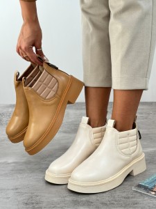 نیم بوت پاشنه کوتاه شالو 2349