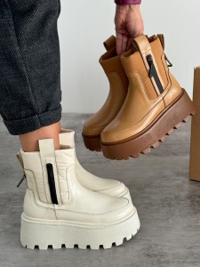 نیم بوت دوزیپ شالو2352