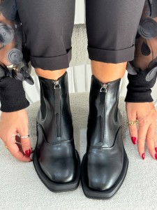 نیم بوت وسط زیپ چیرو2140