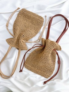 کیف  رافیا آویزدار کمربندی 53054