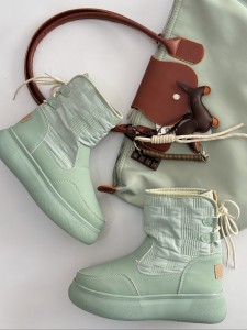 نیم بوت پشت بندی کاپشنی 4245