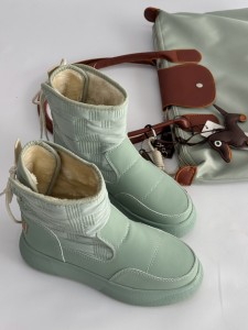 نیم بوت پشت بندی کاپشنی 4245