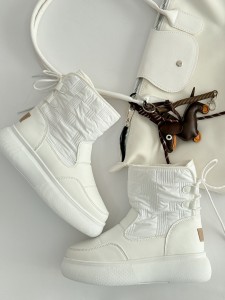 نیم بوت پشت بندی کاپشنی 4245