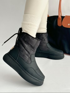 نیم بوت پشت بندی کاپشنی 4245