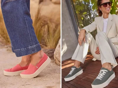 کتانی زنانه پلتفرم / لژدار: مناسب چه استایلی است؟