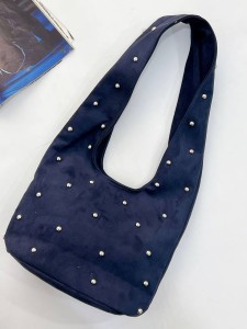 کیف نگین دسته دار پهن  3499