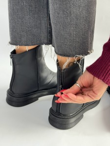 نیم بوت پشت زیپ پناه 4298