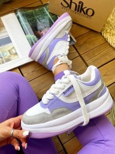 کتونی برشکا دو رنگ 1611