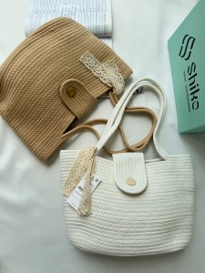 ساک جلو دکمه بافتی 1691