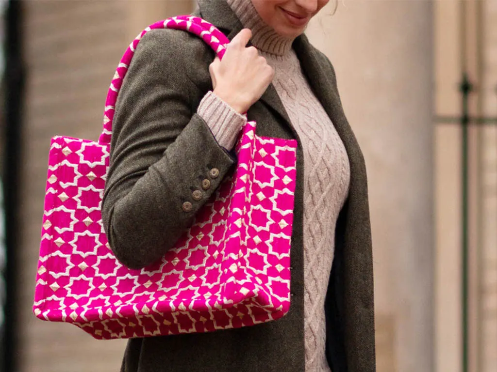 کیف زنانه پارچه‌ای