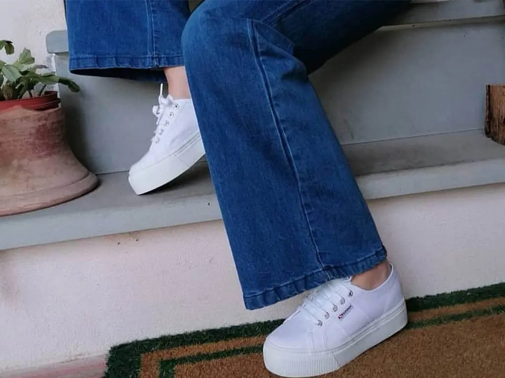 کتانی زنانه پلتفرم / لژدار: مناسب چه استایلی است؟