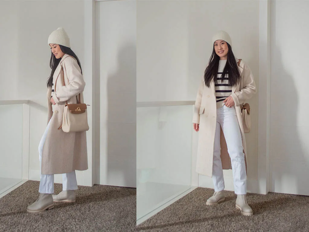 بوت کرمی زنانه