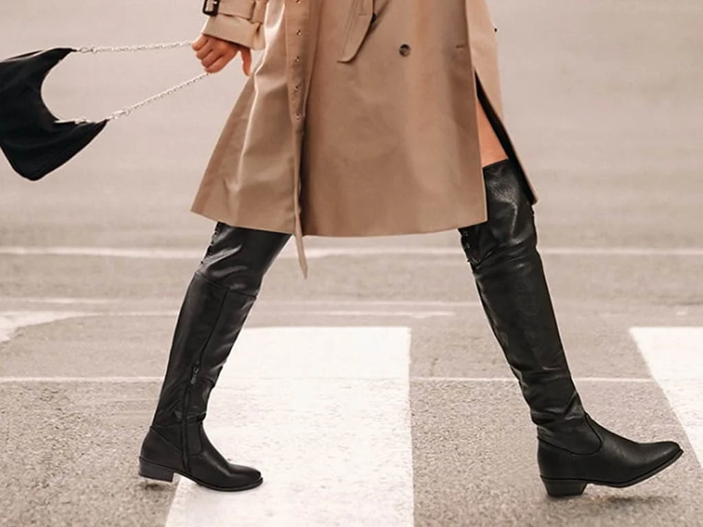 مقایسه بوت بلند چرم زنانه با بوت جیر بلند؟