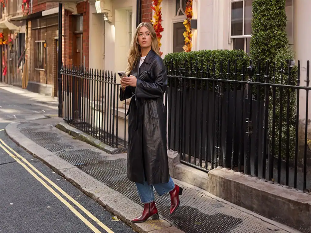 بوت چرمی زنانه