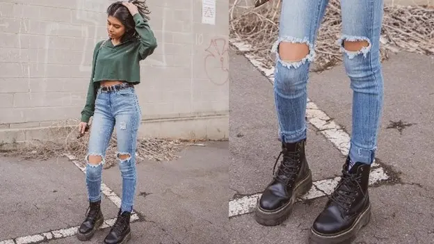 نیم بوت را با چه شلواری بپوشیم