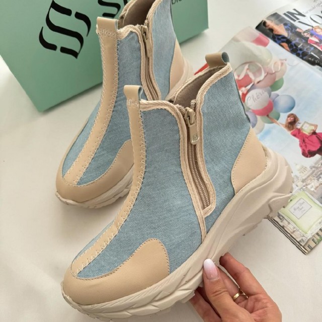 کتانی ساقدار دو زیپ 1810