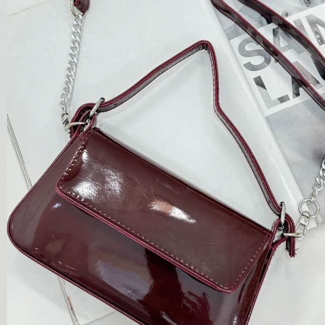 کیف مستطیل ورنی 2345