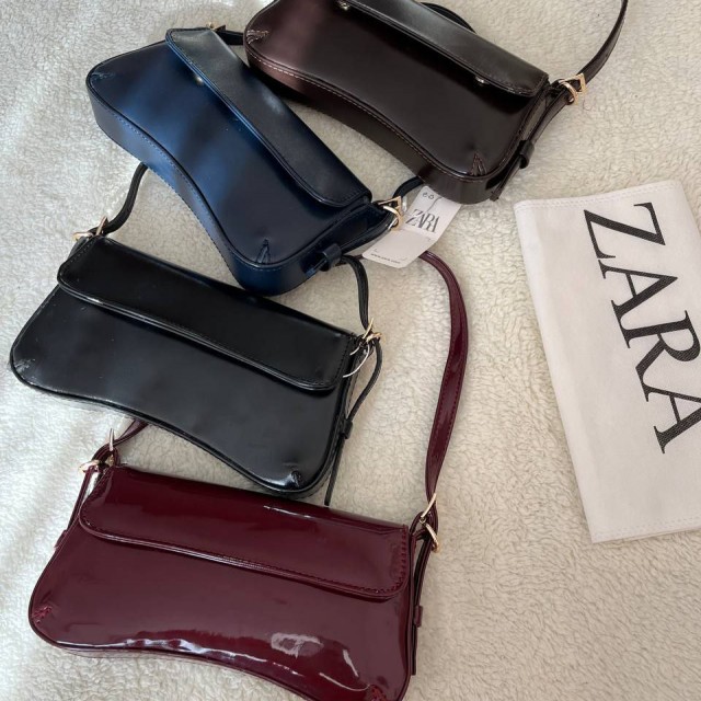 کیف ورنی پاسپورتی  دو بند 3184