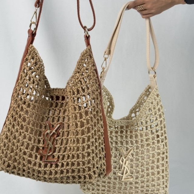 کیف رافیا YSL. کد 2145