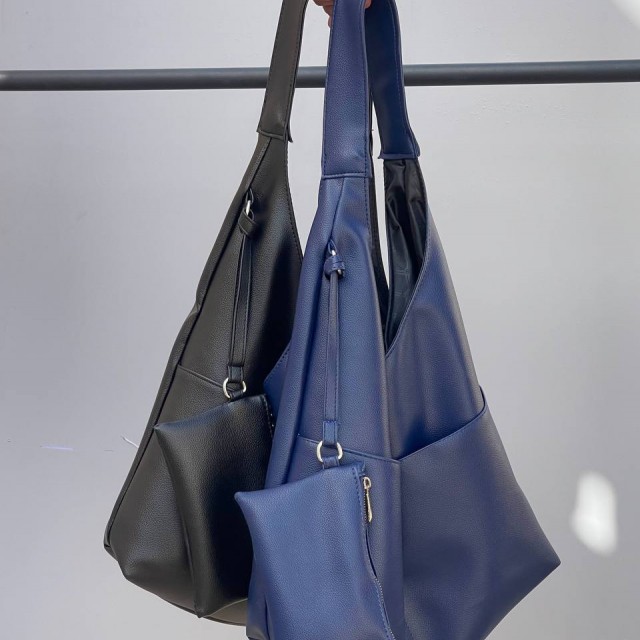 کیف چرمی شل دو تیکه 1319