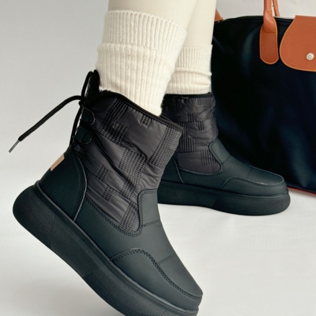 نیم بوت پشت بند کاپشنی 4245