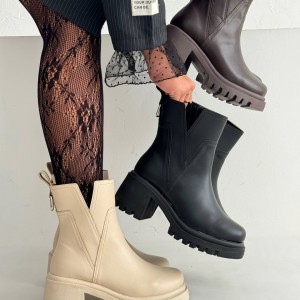 پاشنه نیم بوت یقه وی 382