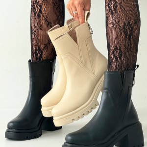 پاشنه نیم بوت یقه وی 382