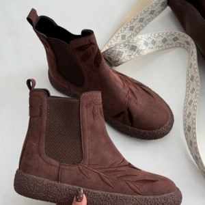 نیم بوت برگ زیره برفی 4204