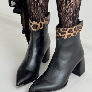 پاشنه یقه پلنگی 4228