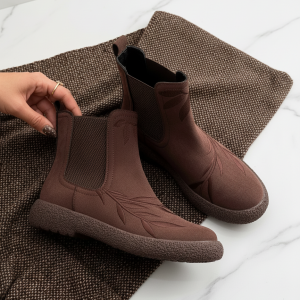 نیم بوت گلدوزی زیره برفی روژکا 4204