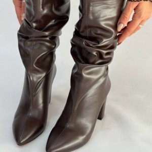 نیم بوت پاشنه کوتاه مکس 4265