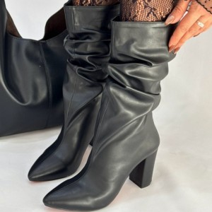 نیم بوت پاشنه کوتاه مکس 4265