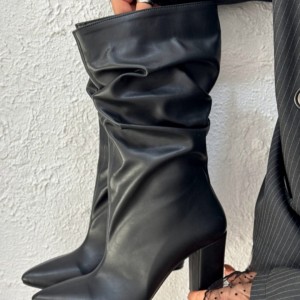 نیم بوت پاشنه کوتاه مکس 4265