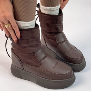 نیم بوت پشت بند کاپشنی 4245