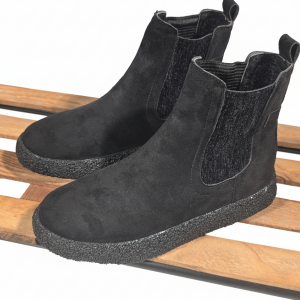 نیم بوت دوکش ساده زیره برفی 403